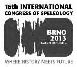 KONGRESOVÉ ZPRAVODAJSTVÍ Závěrečná zpráva o průběhu 16. mezinárodního speleologického kongresu Úvod Ve dnech 21. 28. 7. 2013 se v Brně konal 16.