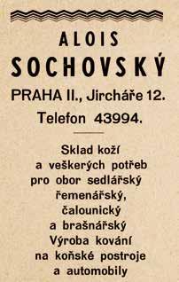 Obchodník Alois Sochovský se narodil 15. srpna 1876 v Příbrami do rodiny městského hospodářského správce Čeňka Sochovského.