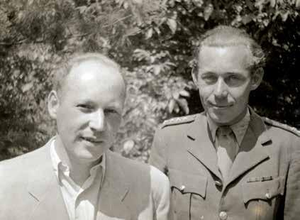 Otto Sochovský a Jiří Sochovský v roce 1945 Jiří Sochovský Zatímco prostřední ze sourozenců Sochovských Otto odmaturoval na obchodní akademii a byl od roku 1936 zaměstnán ve firmě svého otce jako