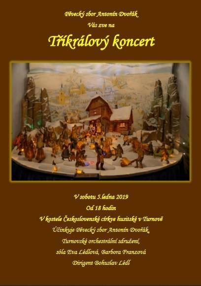 Leden 2019 V sobotu 5. ledna se v rámci koncertu PSAD (pěveckého sboru Antonín Dvořák) představil smyčcový orchestr starších dětí, vedený učitelkou Šárkou Košťálovou. Koncert se konal v kostele Čs.
