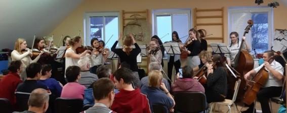 Ve čtvrtek 24. ledna proběhlo školní kolo soutěže komorní hry s převahou dechových nástrojů. 25.1.