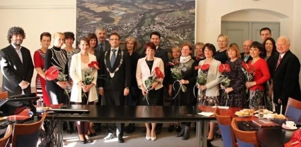 Velké poděkování a podporu pedagogům vyjádřil v úvodu Tomáš Hocke. Jako starosta řeším budovy škol a snažím se vytvářet dobré podmínky.