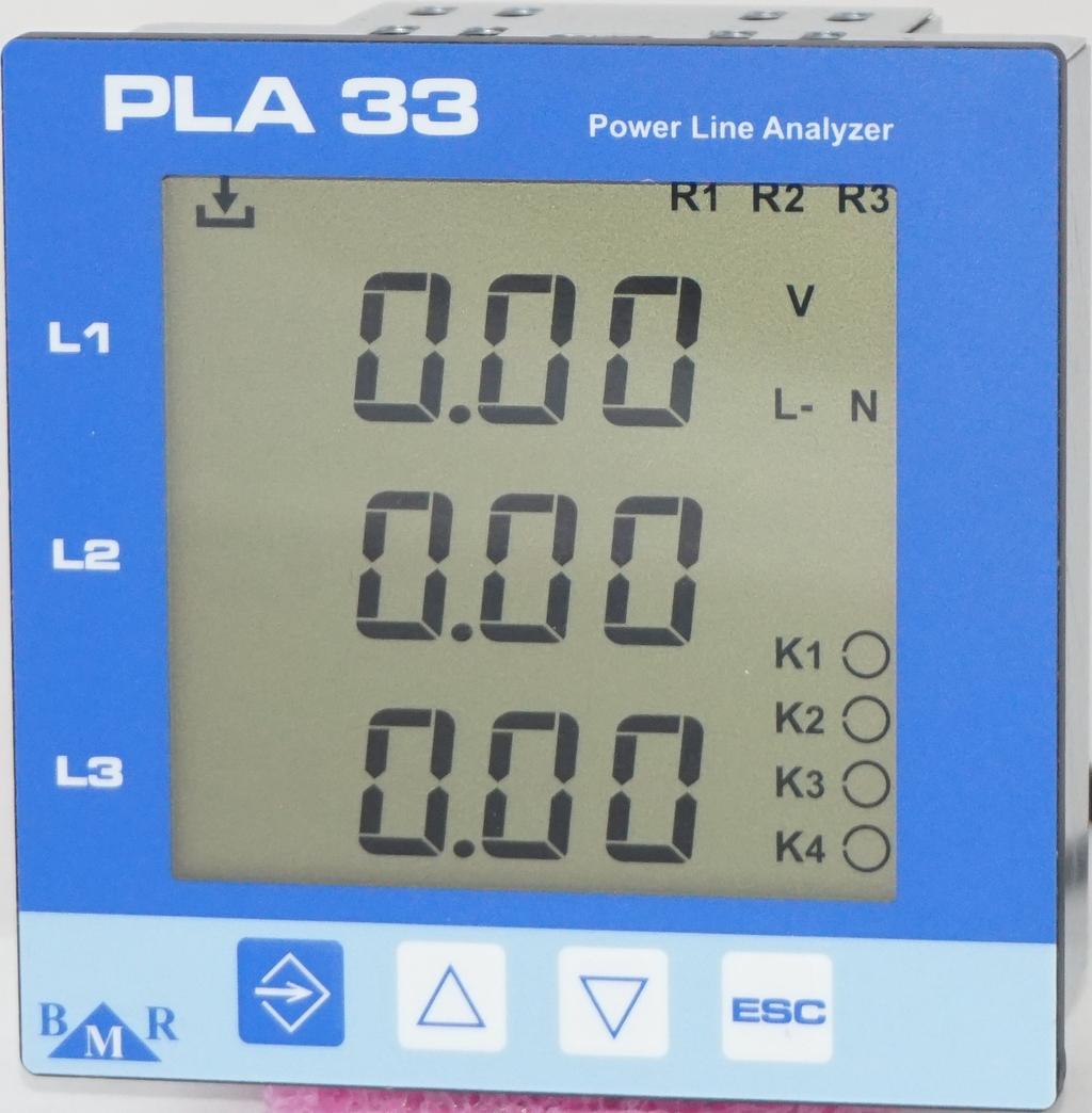 PLA33RX Multifunkční analyzátor elektrické