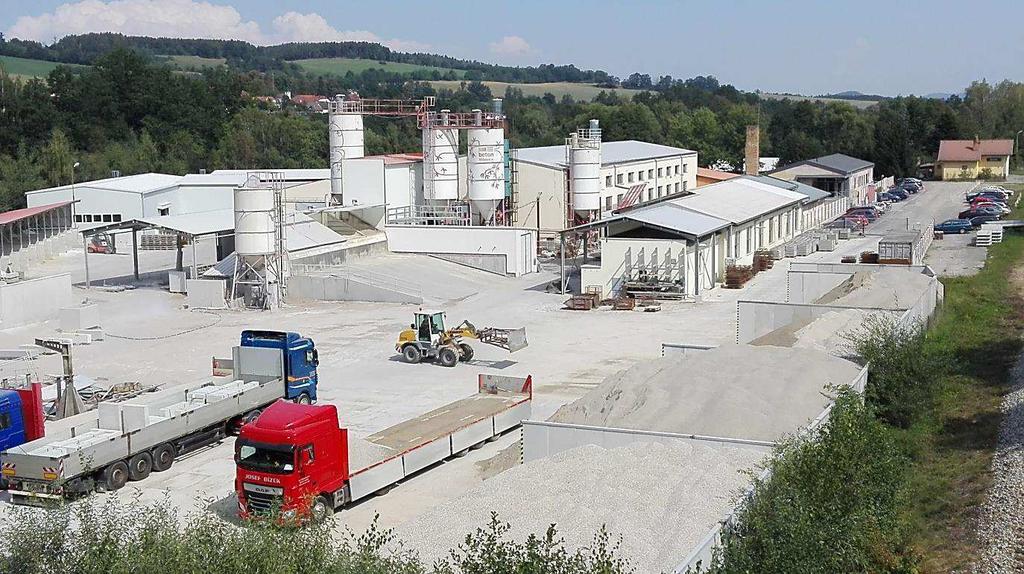 PRŮMYSL V OBCI BETON-Těšovice, spol. s r.o. V roce 2018 vstoupila společnost BETON-Těšovice, spol. s r.o. do dalšího čtvrtstoletí své existence.