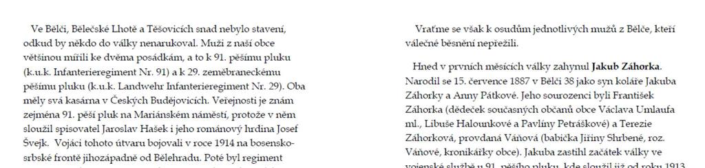 Občané obce Těšovice ji dostali darem, spolu s pozvánkou na slavnostní odpoledne v neděli 28. 10. 2018.