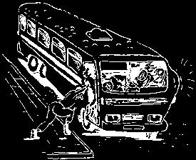 B. Na autobusové zastávce vystoupili lidé, přistoupilo lidí. Na další zastávce vystoupilo lidí a nastoupilo lidí. Na třetí zastávce vystoupilo lidí a přistoupili cestující. Déle cestovalo lidí.