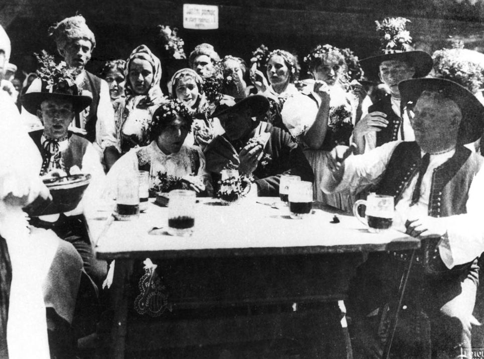Valašský rok 1925, rožnovská svatba, Valašské