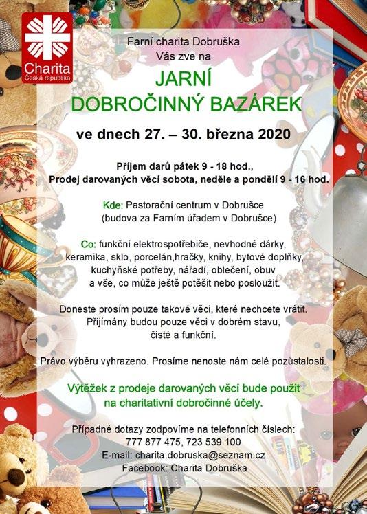 Děkujeme všem lidem, kteří přispěli do adventní potravinové sbírky v roce 2019.