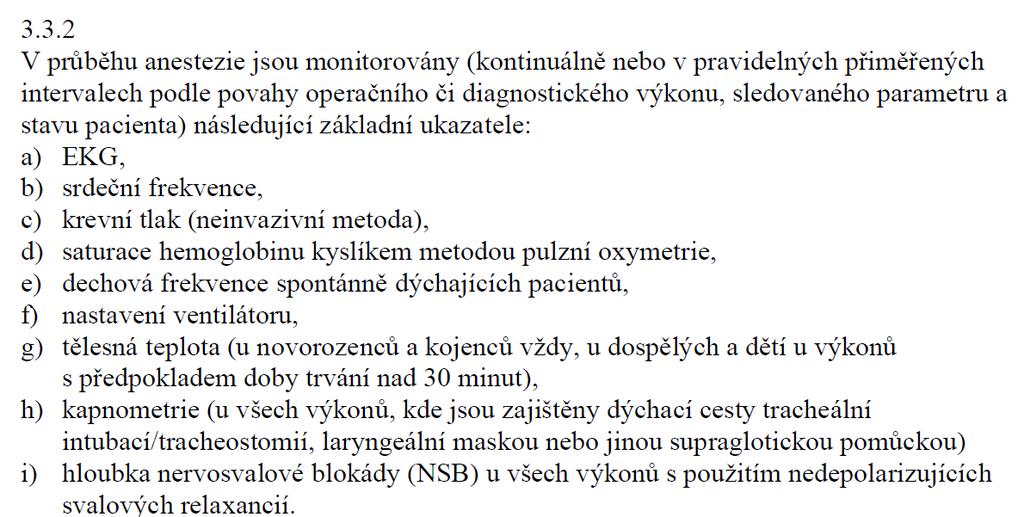 Sledování a monitorování Harvardské
