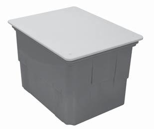 KRABICE PRO ZKUŠEBNÍ SVORKU DO ZATEPLENÍ UNIVERZÁLNÍ Označení Hmotnost (kg) Balení (ks) Kód KDZU 0,331 1 Z800 KDZUs 0,331 1 Z805 Je určena k montáži pod omítku (zateplení) pro instalaci zkušební