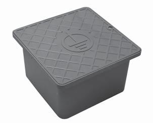 Plast (odolný proti UV záření), spojovací materiál zinkovaný galvanicky.