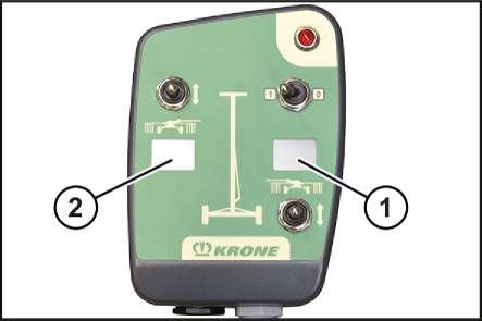 9 Kalibrujte senzor U provedení s "Elektrickým nastavením pracovní výšky" ü Napětí senzoru je menší než 1 V (dolní doraz) nebo větší než 4 V (horní doraz).
