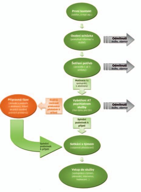 Multidisciplinární t m pro lidi s duální diagnózou Obr. č.