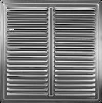 Pkge ontent: Ventiltion grille, plsti frme, stinless steel olts nd wll plugs. INOX DIN 1.