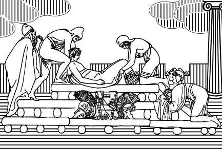 a hrdinů se točil kolem žen, pro lásku a nevěru se vedly války (trójská) a psaly rozsáhlé eposy. Samotný Zeus se proměňoval jednou v býka, podruhé v labuť, potřetí v mlhu.