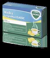 Vicks SymptoMed Classic Citrón, 14 sáčků Při koupi 2 ks 89 Kč/ks Běžná cena 178 Kč/ks horký nápoj uleví od příznaků chřipky a nachlazení dvě