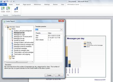 Based on the Microsoft Reporting Services, it offers web-based thin-client access to the historical data.