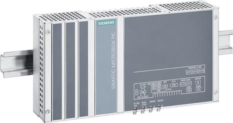 Automation Systems Embedded systems Microbox Automation System Overview Design SIMATIC PCS 7 AS RTX PROFIBUS 2 Gigabit Ethernet PROFIBUS 12 Mbit/s DisplayPort DVI-I connection 24 V DC 4 USB 3.