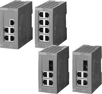 Industrial Communication Industrial Ethernet SCALANCE X-000 Switches 10 Overview SCALANCE XB-000 The Industrial Ethernet SCALANCE X-000 switches that can be used in small SIMATIC PCS 7 plants are
