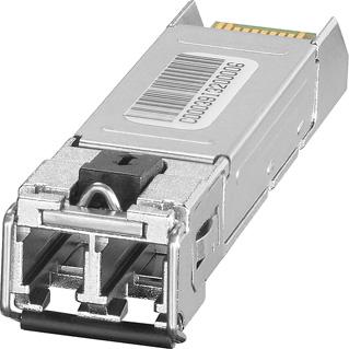 Industrial Communication Industrial Ethernet Media Modules for SCALANCE X-300/XR-300 Design Plug-in transceiver for SCALANCE X-300 managed Product versions SFP (small form-factor pluggable)