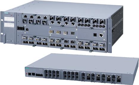 Industrial Communication Industrial Ethernet SCALANCE X-500 Switches Overview SCALANCE XR524-8C and SCALANCE XR552-12M Hardware Type of device Connection to S7 backplane bus Format module S7 PC