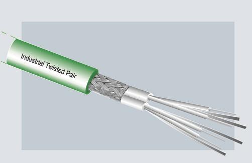 Industrial Communication Industrial Ethernet Passive network components ITP Cables and Connectors 10 Overview Electrical transmission media G_IK10_XX_10020 Industrial twisted pair cable Jacket