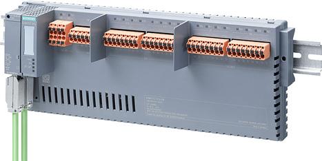 Process I/O SIMATIC CFU Basic Device Overview SIMATIC CFU PA, in this case with BusAdapter and PROFINET bus cable SIMATIC CFU PA The SIMATIC CFU PA basic device has 16 digital interfaces: 8 fieldbus