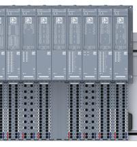 connection possibilities and high system availability with redundant PROFINET connections: the SI- MATIC ET 200SP HA distributed I/O system is perfectly suited to the requirements of the process