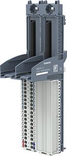 Select the terminal block for the slot of an I/O module based on the following dependencies: Definition of I/O modules associated with a potential group Requirement for configuring redundant I/O