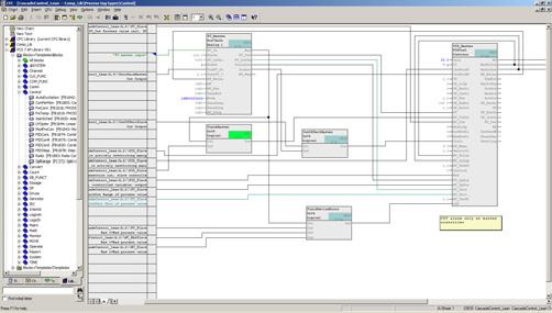 Function (continued) I&C and process messages are already pre-configured in the function blocks, and operator input messages are already preconfigured in the faceplates.