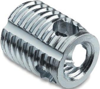 pootoèení a utìsnení (normalizovaný závit) Gripp 304 0 M14 x 1,25 samořezná s vrtaný 304 0 Strana 25 M18 x 1,5 řeznými otvory Šroubovací