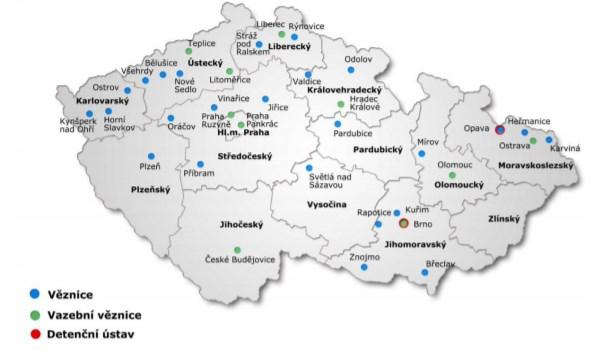 ČR 7. I z tohoto náčrtu je zřejmé, že diferenciace zařízení pro výkon trestu v nepodmíněné podobě je v České republice zásadně odlišná od vnější diferenciace výkonu trestu ve Slovenské republice.