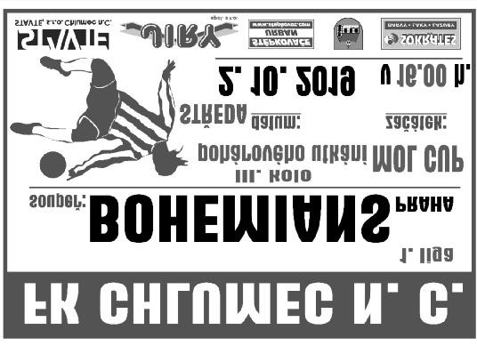Dvořák Valášek (85. Landa), Brejcha (90. Macek), Holubec, Zezula P. Doubic. Benátky Dvůr Králové 2:1 B: 30. Šimeček, 55. Sudek 25. Václavek. DK: J. Vaníček Friedl (76. O.