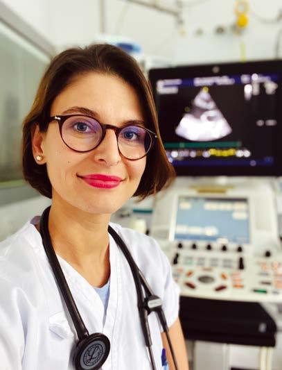 LÉKAŘSKOU MISÍ SI PLNÍM SEN, ŘÍKÁ ANNA CHALOUPKA Jako zpěvačka a ORL lékařka rozumím hlasivkám dvojnásob MUDr. Anna Chaloupka, Ph.D. pracuje jako kardiolog na I.
