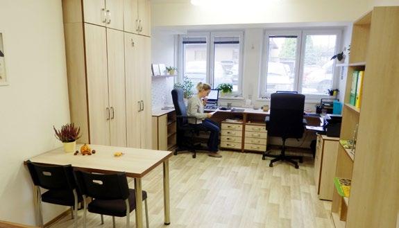 Nové prostory V průběhu roku 2019 se celá centrála naší organizace přesunula do společných prostor v suterénu budovy na Malém Koloredově ve Frýdku-Místku.