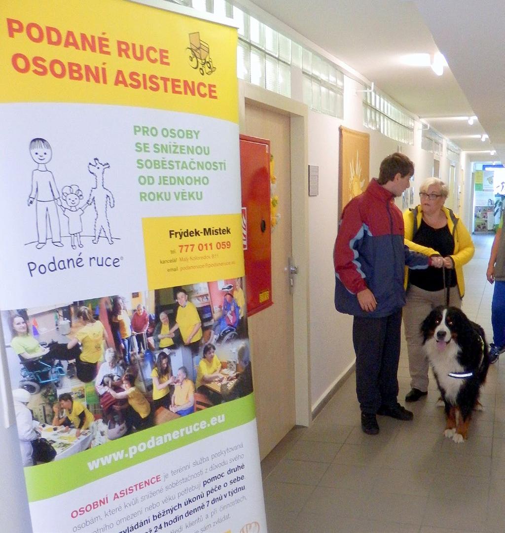Obsah Úvodní slovo ředitelky 3 Informace o organizaci 4 Kontaktní údaje 5 Realizační tým 6 Naši osobní asistenti / -ky 8 Střípky ze služby 9 Činnosti, které nabízíme 10 Naše poslání a cíle 11 Nové
