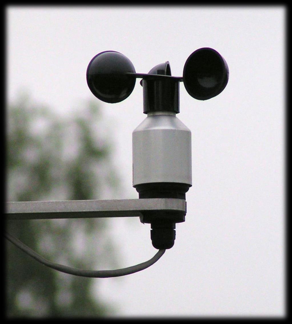 Anemometr větroměr je přístroj pro měření rychlosti větru a