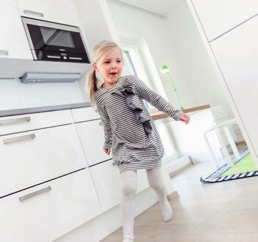 Nerušený klid bez projíždějících aut a hluku ulice potěší také maminky s kočárky.