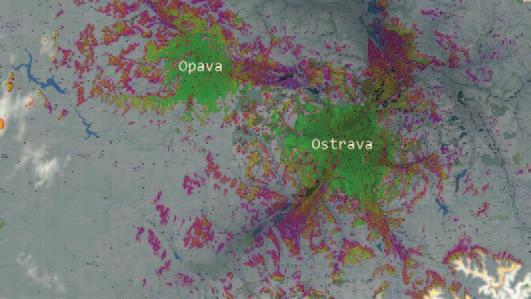 Z důvodu velmi úzkého spektra má systém velmi malé rušení a je schopen demodulovat velmi nízký přijímaný výkon až -142 dbm. Sigfox rozděluje pokrytí na tzv.