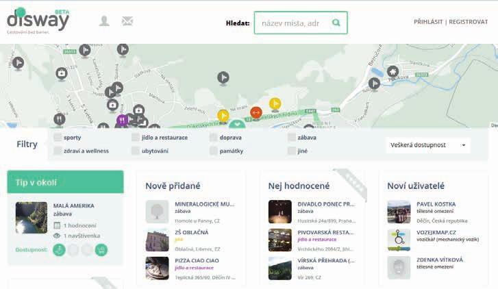 Téměř každý z nás už někdy cestoval a získal zkušenosti s bezbariérovostí navštívených míst. Málokdo však je schopen napsat recenzi místa a předat své zkušenosti dalším cestovatelům.