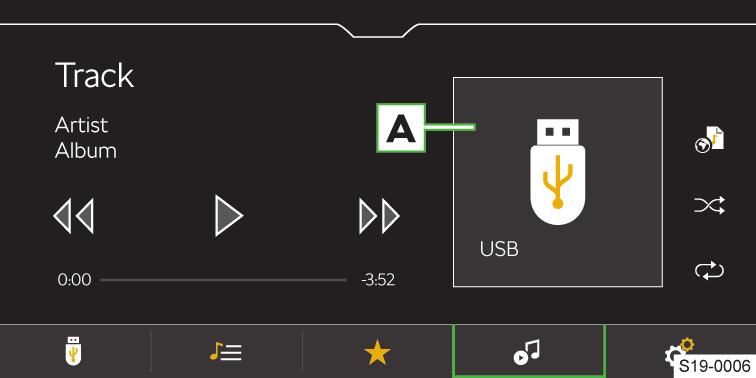 Infotainment Amundsen Média 95 Video přehrávač Správa souborů / Multimediální databáze Zobrazení oblíbených Zobrazení videa Stažení obrazu Roztažení obrazu Nastavení Ovládání přehrávače Základní
