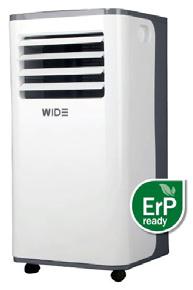 Kompaktní jednotky pouze chlazení R290 17 C až 35 C Kód Označení Chladící výkon / příkon Účinnost EER / třída Vzduchový výkon [m 3 / h] Akustický tlak Lp (1 m) Průměr / délka hadice na odvod