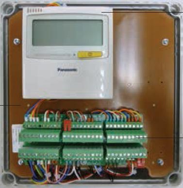 kombinace nutné instalovat jako TWIN aplikaci. AHU Kit (3,6 23,2 kw) komunikační modul pro napojení venkovních jednotek PACi na externí výparník Možnost montáže do exteriéru.