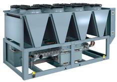 stojící aplikace (stand-alone), nebo s připojením na modely Syscroll (jako jedna konstrukce) (slave) výkony 100 až 550 kw. VODA NA VÝSTUPU Z JEDN.
