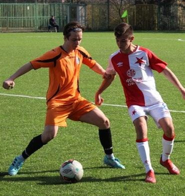 Třeboradice 17 8 2 7 38:38 26 8. Táborsko 18 7 2 2 7 34:31 27 8. Admira B 17 7 3 7 32:30 24 U 19: Slavia B Vyšehrad 1:2 (1:1) 9.