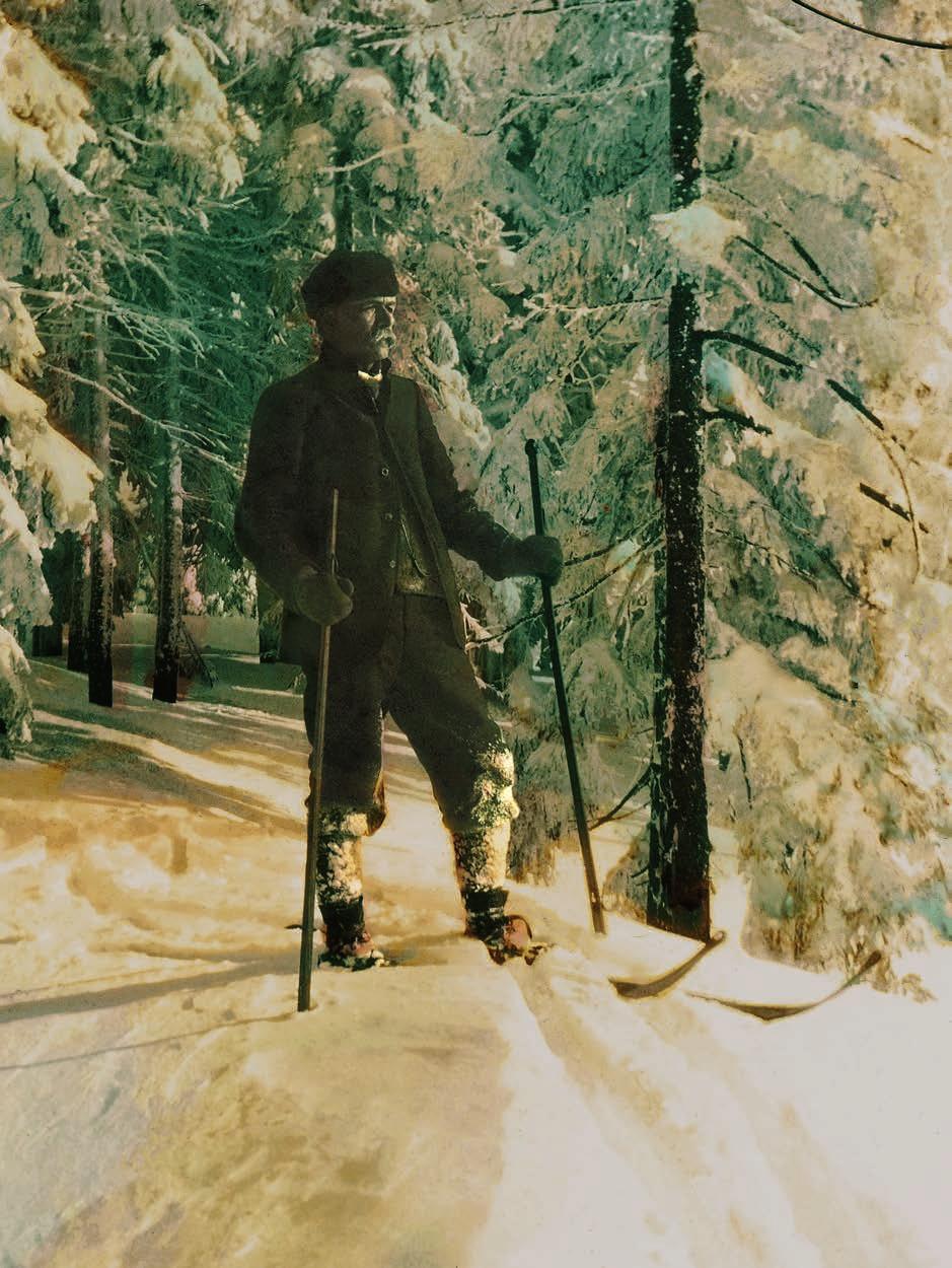 Jan Buchar na lyžích