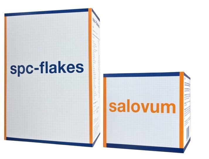 POTRAVINY PRO ZVLÁŠTNÍ LÉKAŘSKÉ ÚČELY - SPC-Flakes a Salovum Salovum a SPC-Flakes jsou chráněny patenty a registrovanými ochrannými známkami společnosti Lantmännen AS-Faktor AB, Box 30192, SE-104 25
