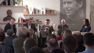 Hosté: Jaroslav Kurfürst, diplomat a autor knihy, Ondřej Soukup, novinář, Daniela Kolenovská, Ústav pro soudobé dějiny AV ČR, a Jan Šír, Katedra ruských a východoevropských studií FSV UK.
