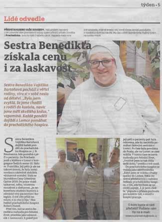Cena Celestýna Opitze V sobotu 19. 10. proběhlo v pražském kostele sv. Šimona a Judy udílení Cen Celestýna Opitze.