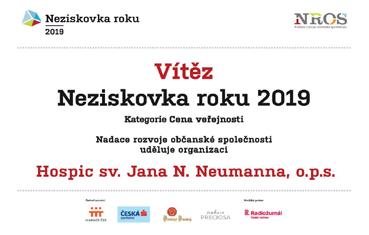 Titul Neziskovka roku vyhlašuje a organizuje Nadace rozvoje občanské společnosti.